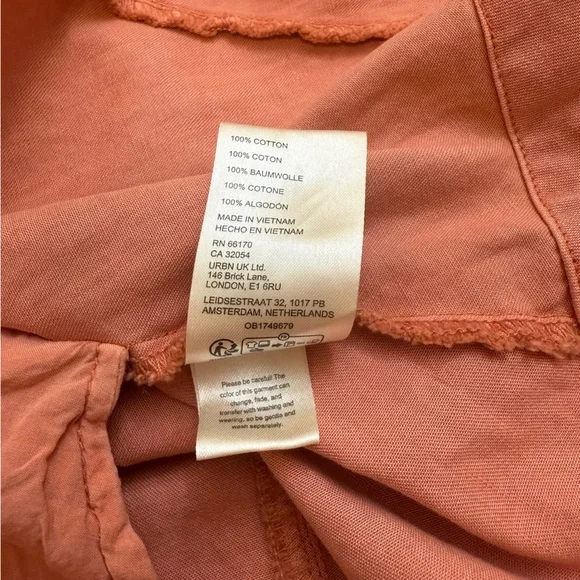 Free People Chester Dress in Lightest Rose- Medium - Picture 9 of 10